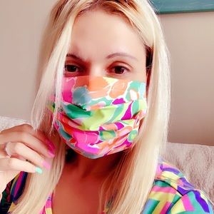 Lilly Pulitzer mask